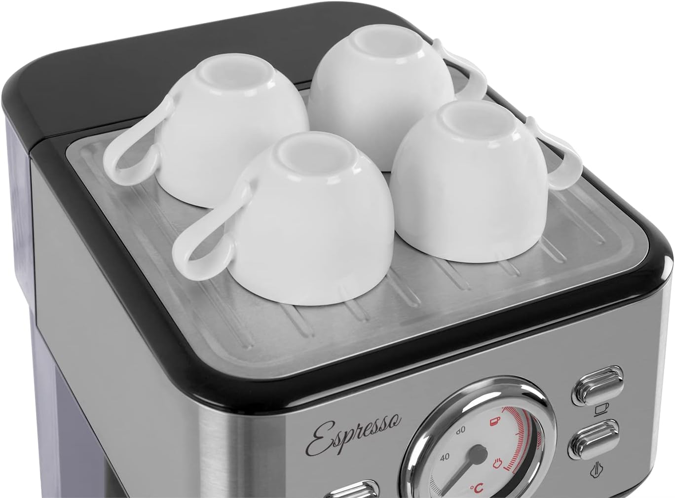 Máquina de Café Expresso Orbegozo EX 5500/ 1100W/ 20 Bares - Imagem 6
