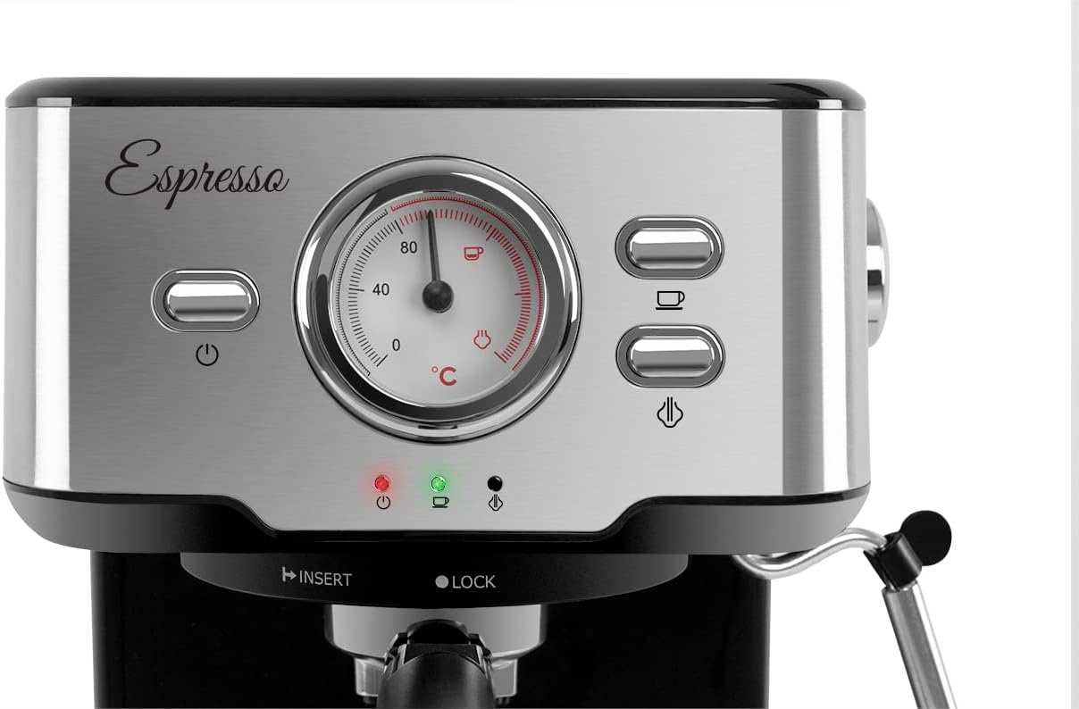 Máquina de Café Expresso Orbegozo EX 5500/ 1100W/ 20 Bares - Imagem 3