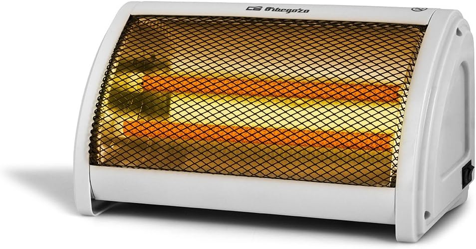 Aquecedor de Quartzo Orbegozo BP 3200 1000W 2 Níveis de Potência com Sistema Antivolteio - Imagem 1