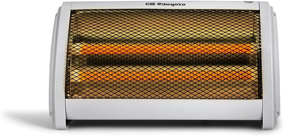 Aquecedor de Quartzo Orbegozo BP 3200 1000W 2 Níveis de Potência com Sistema Antivolteio - Imagem 2