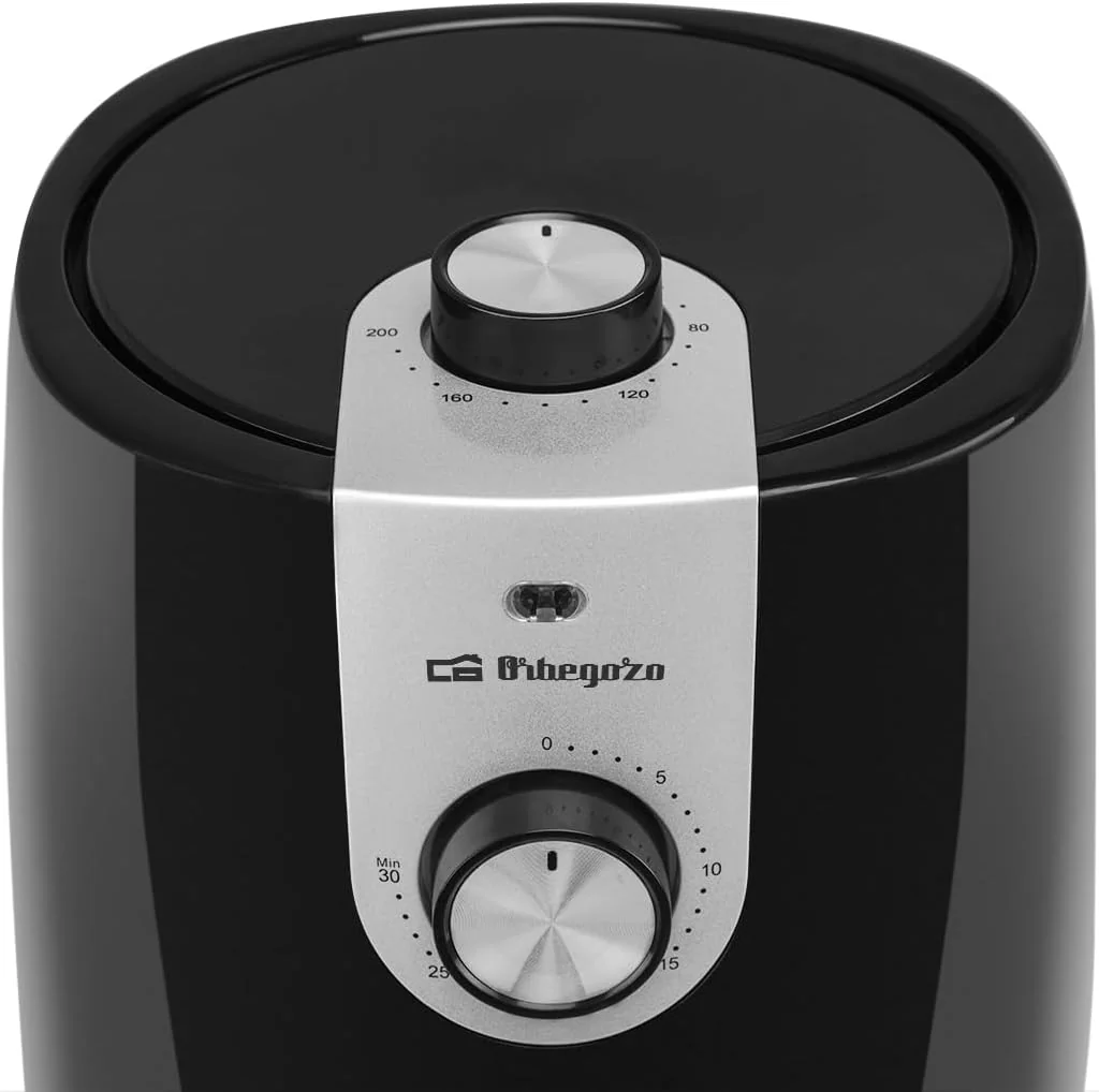 Fritadeira sem Óleo Orbegozo FDR 27 Airfryer 1200W 2.5L com Temporizador e Termostato Ajustável - Imagem 5