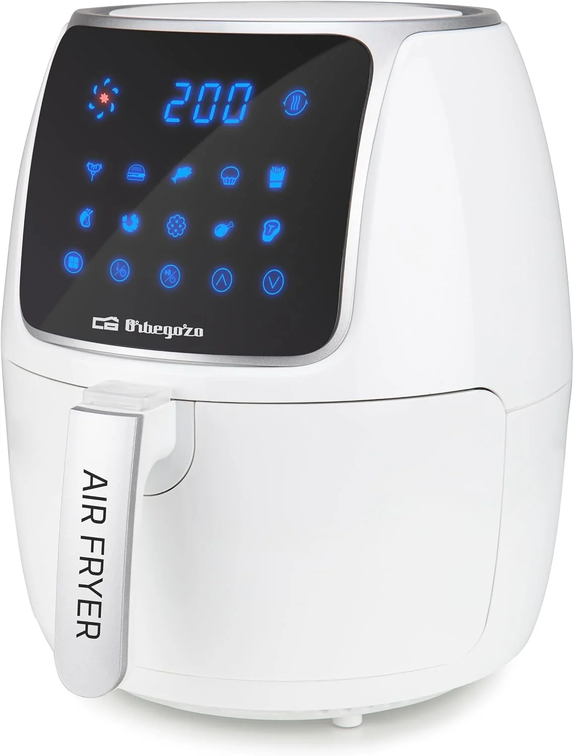 Fritadeira sem Óleo Orbegozo FDR 64 4L 1500W 10 Programas Ecrã Tátil LED - Imagem 3