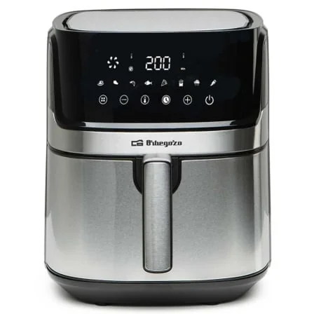 Fritadeira a Ar Orbegozo FDR 6510 1700W Capacidade 6.5L 8 Programas Temporizador 60 min