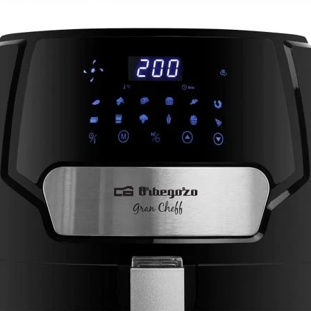Fritadeira sem Óleo Orbegozo FDR 65 1500W 4L 12 Programas Ecrã LED Tátil Inox - Imagem 3