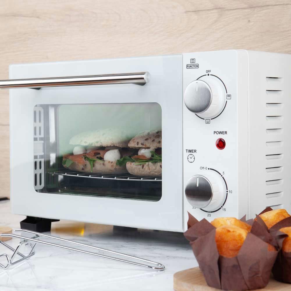 Forno de Bancada Orbegozo HO 975/ 800W/ Capacidade 10L/ Branco - Imagem 5