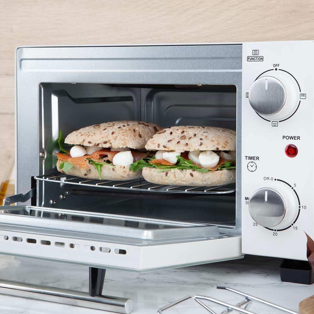 Forno de Bancada Orbegozo HO 975/ 800W/ Capacidade 10L/ Branco - Imagem 7