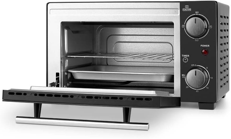 Forno de Sobremesa Orbegozo HO 985/ 800W/ Capacidade 10L/ Preto - Imagem 2