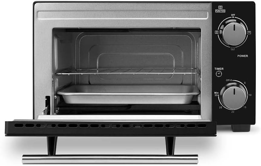 Forno de Sobremesa Orbegozo HO 985/ 800W/ Capacidade 10L/ Preto - Imagem 4