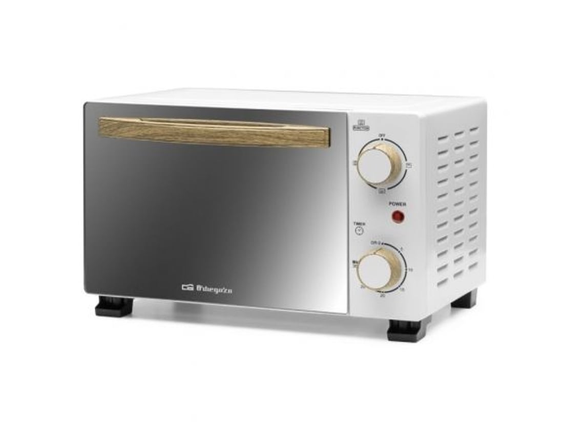 Forno de Bancada Orbegozo HO 990/ 800W/ Capacidade 10L/ Branco