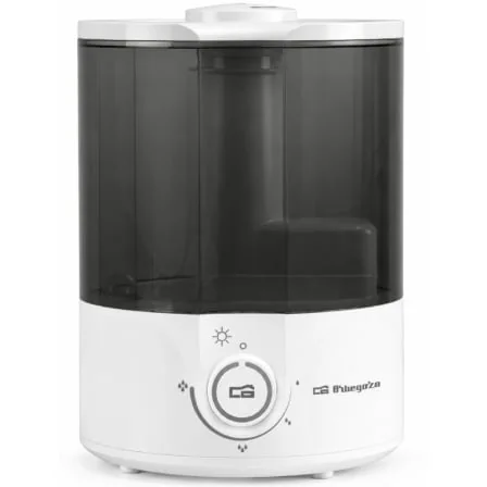 Humidificador Orbegozo HU 2020 Ultrasónico de Vapor Frio 2L para 30m² Silencioso 18W