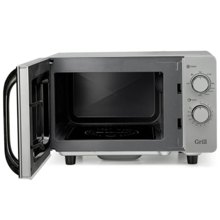 Microondas com Grill Orbegozo MIG 2072 CE 20L 700W Grill 800W Tecnologia Flatbed Sem Prato Interior Cerâmico Cinzento - Imagem 2