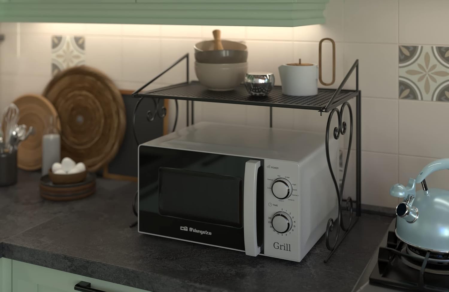 Micro-ondas Orbegozo MIG 2130/ 700W/ Capacidade 20L/ Função Grill/ Branco - Imagem 7
