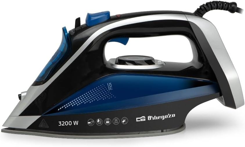 Ferro de Engomar Orbegozo SV 3200/ 3200W/ Depósito 380ml