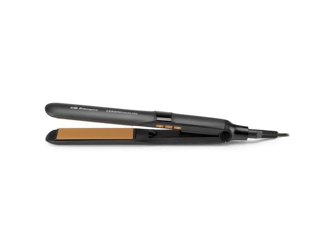Prancha para o Cabelo Orbegozo PL 3510/ Preta
