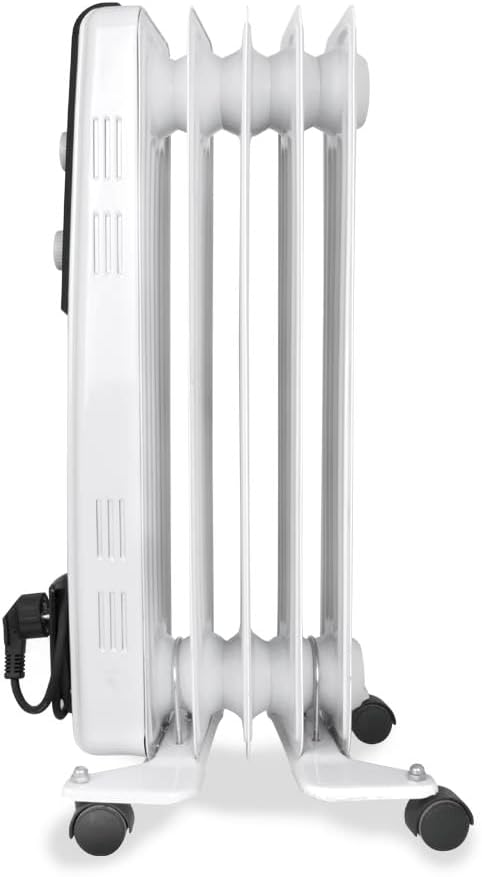 Radiador a Óleo Orbegozo RF 1000 A 1000W 5 Elementos 2 Níveis de Potência Termostato Regulável Branco - Imagem 2