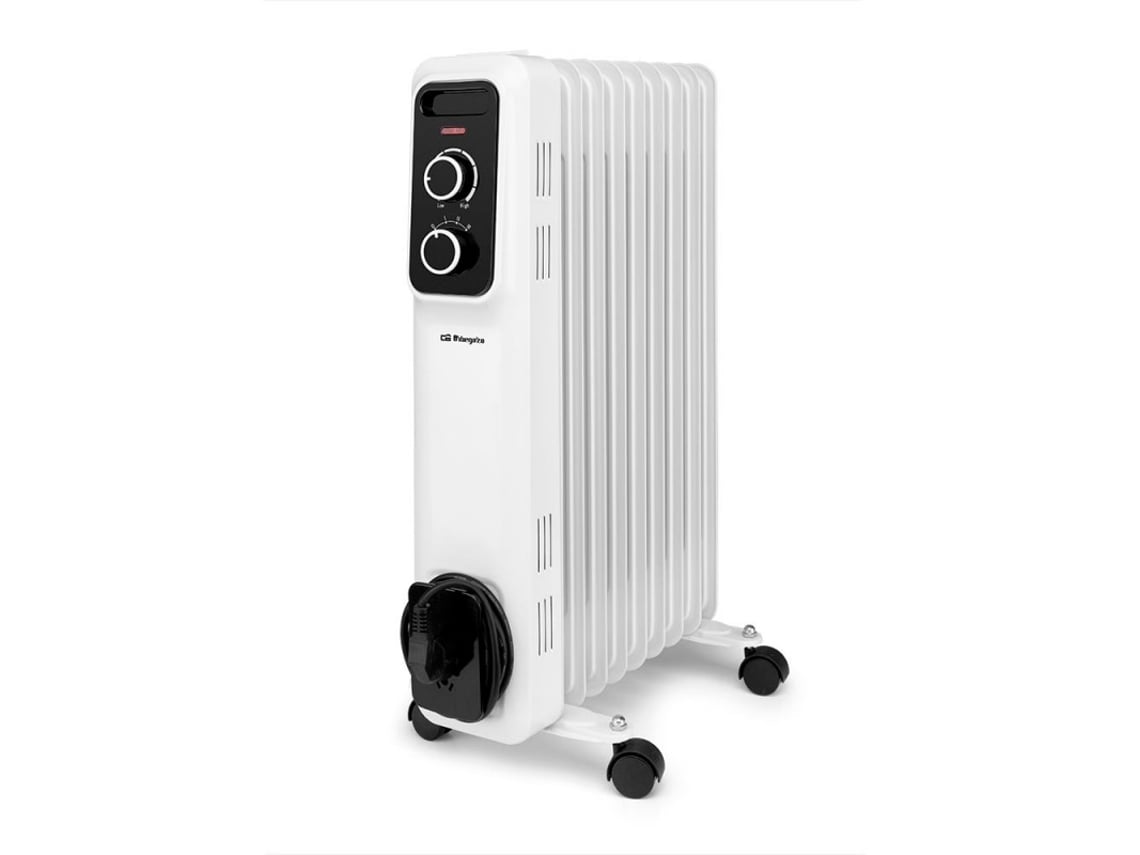 Radiador de Óleo Orbegozo RS 2000/ 3 Potências/ 2000W/ 9 Elementos Caloríficos - Imagem 1
