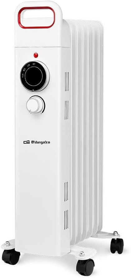 Radiador de Óleo Orbegozo RU 1500/ 3 Potências/ 1500W/ 7 Elementos Caloríficos - Imagem 1