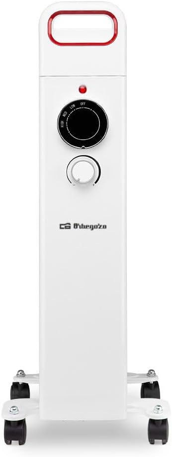 Radiador de Óleo Orbegozo RU 1500/ 3 Potências/ 1500W/ 7 Elementos Caloríficos - Imagem 2