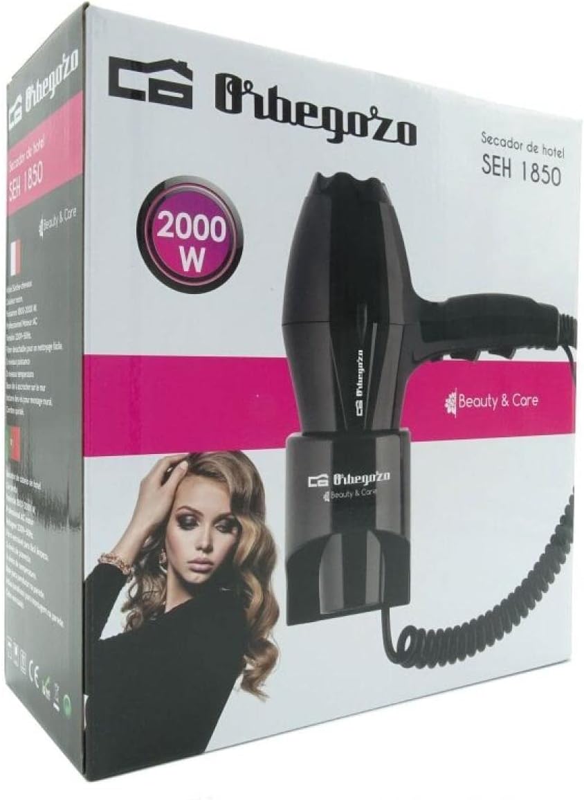 Secador Orbegozo SEH-1850/ 2000W/ Preto - Imagem 5