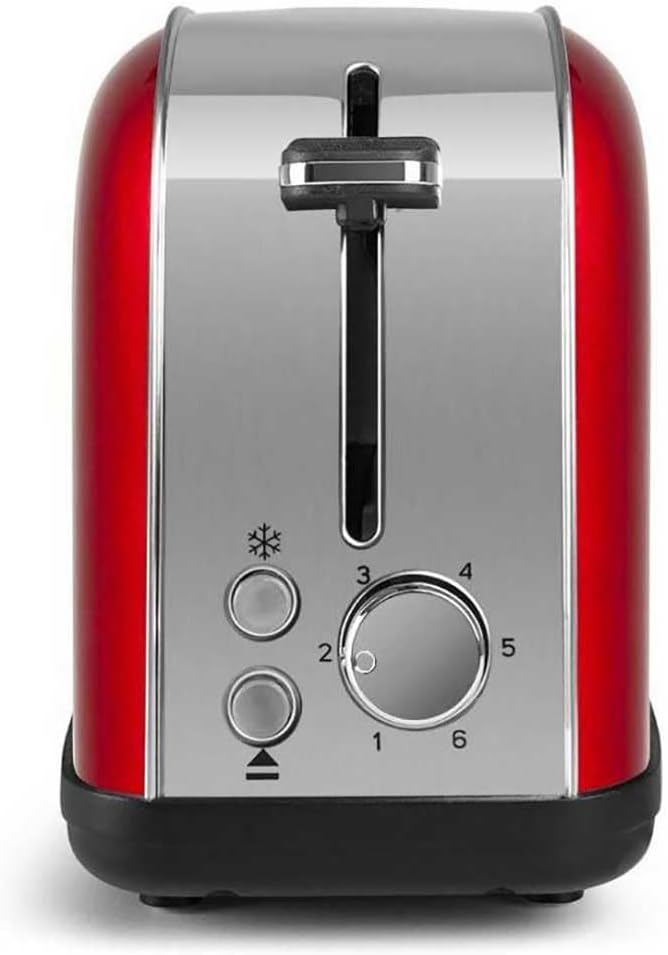 Torradeira Vintage Orbegozo TOV 6200/ 850W/ Vermelho - Imagem 2