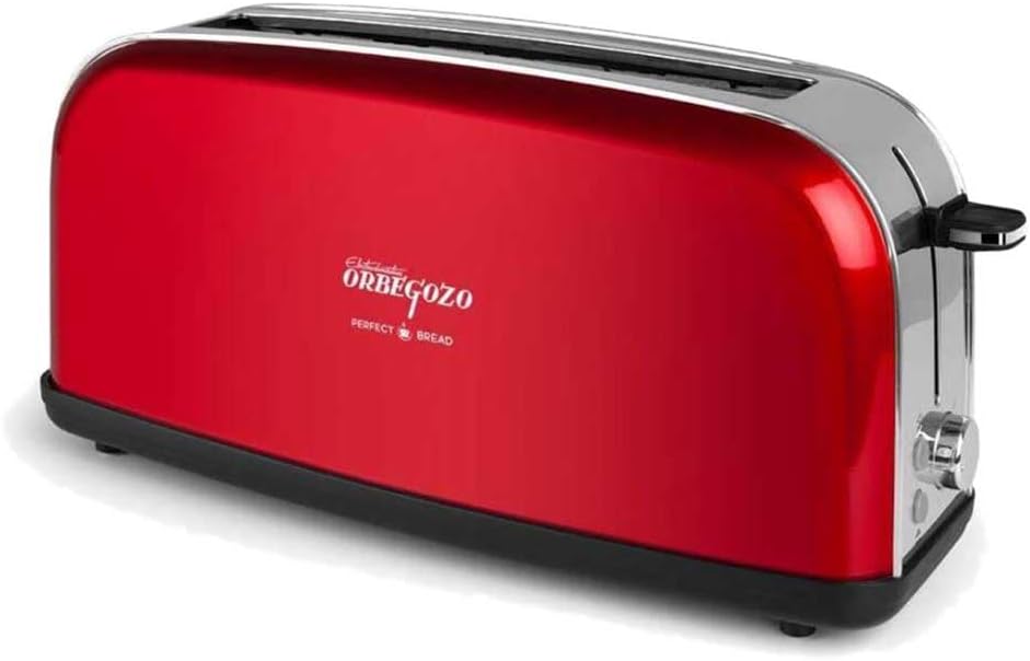 Torradeira Vintage Orbegozo TOV 6200/ 850W/ Vermelho - Imagem 3