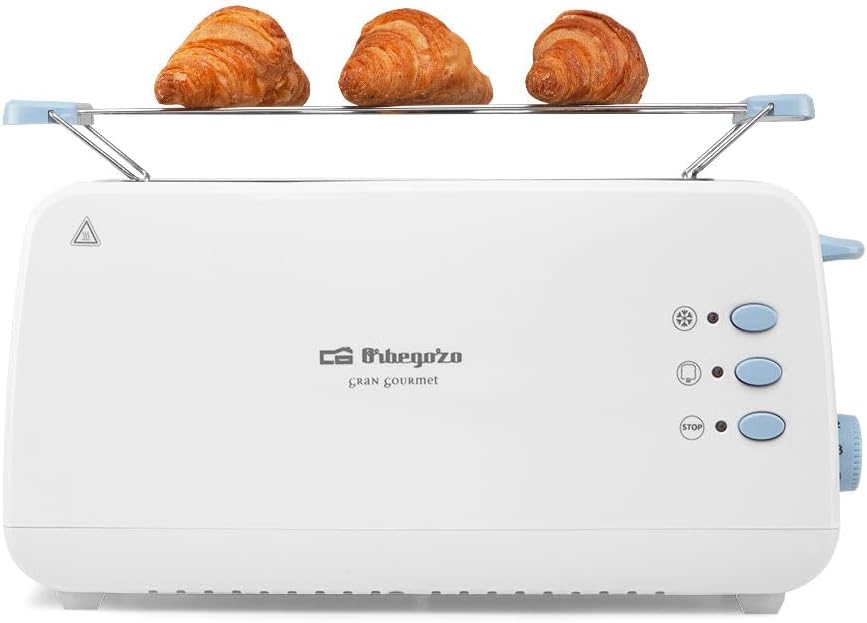 Torradeira Orbegozo TO 4012/ 850W/ Branco - Imagem 3