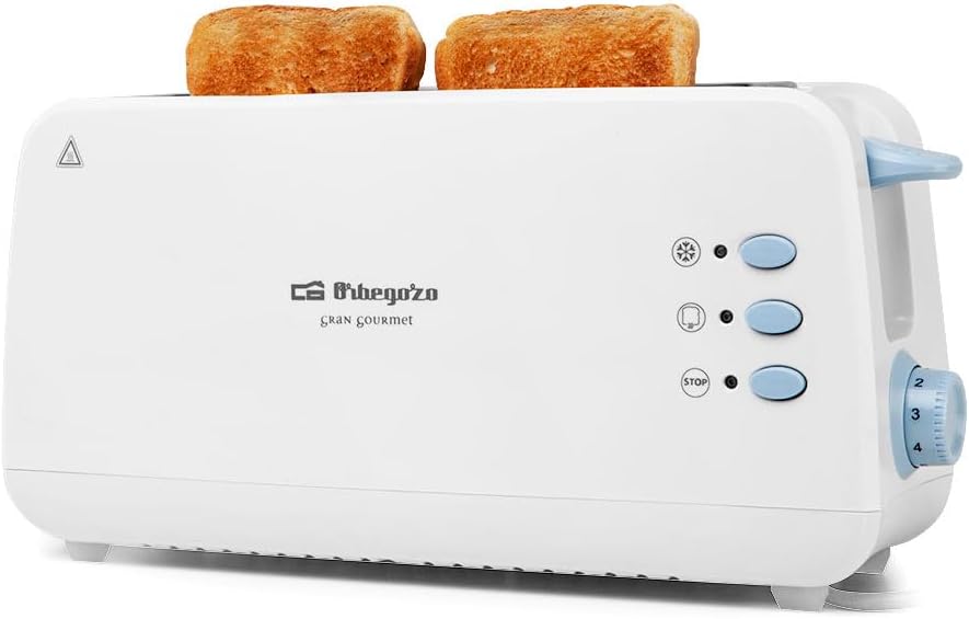 Torradeira Orbegozo TO 4012/ 850W/ Branco - Imagem 2