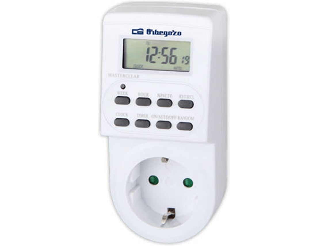 Programador de Tomada Orbegozo PG 20 /Potência Máxima 3600W