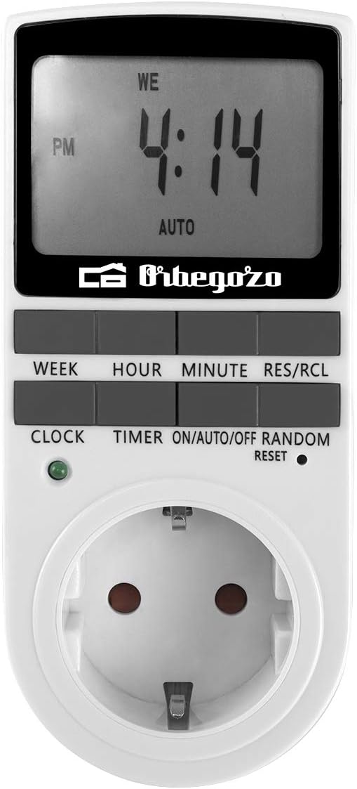 Programador de Tomada Orbegozo PG 25 / Potência Máxima 3680W - Imagem 2