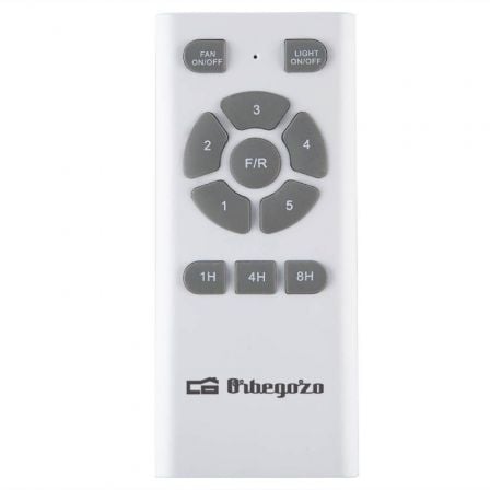 Ventilador de Teto Orbegozo CP 100138 50W 6 Pás 138cm Comando à Distância Luz LED 3 Tonalidades - Imagem 4