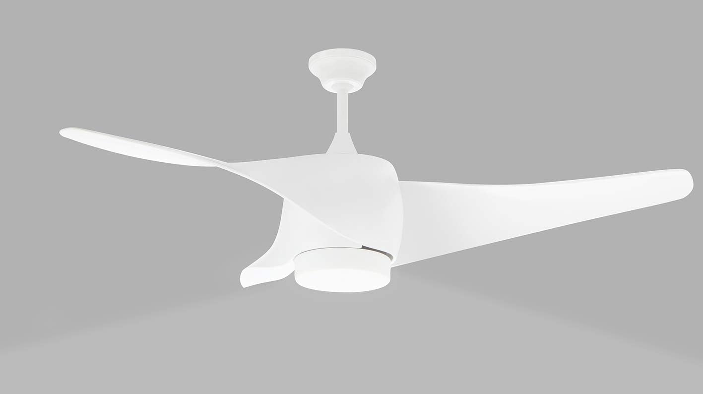 Ventoinha de Teto Orbegozo CP 99132 70W 132cm 3 Pás com Comando e Luz LED Branco - Imagem 3