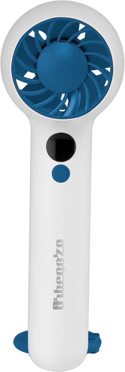 Ventilador de Mão Orbegozo HF 2200 3 Velocidades USB-C Bateria 1200 mAh e Display Digital - Imagem 3
