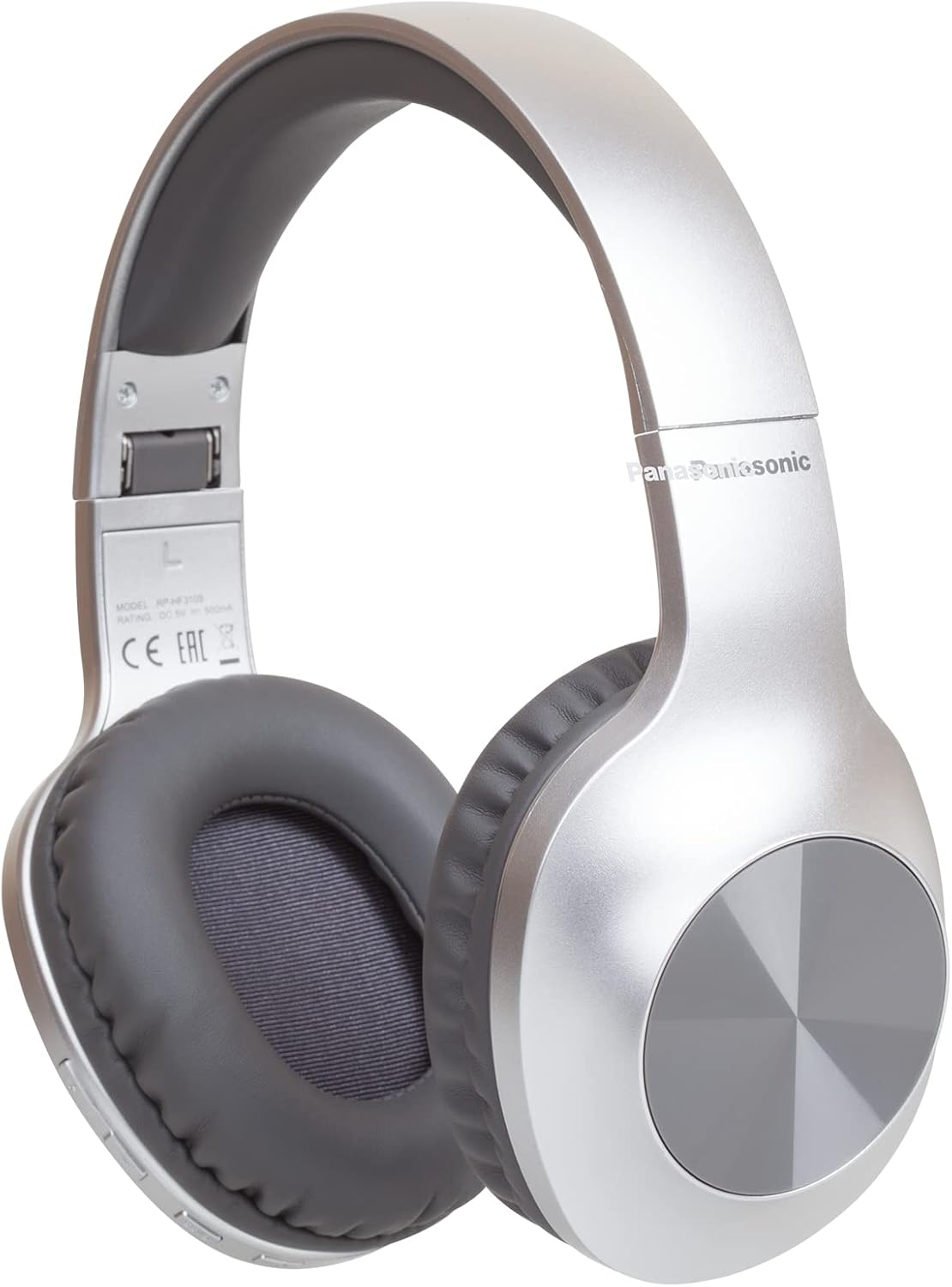 Auriculares Sem Fios Panasonic RB-HX220B/ com Microfone/ Bluetooth/ Prateados - Imagem 3