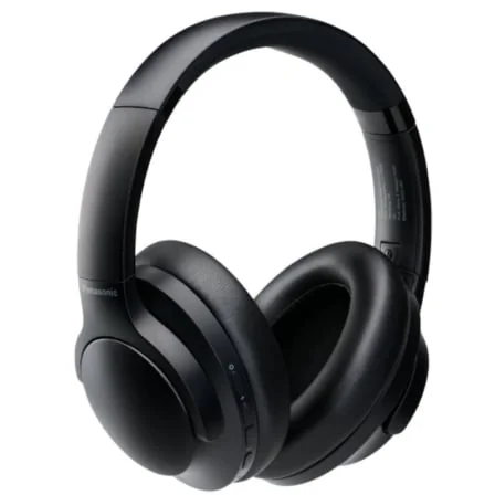 Auriculares Bluetooth Panasonic RB-HX330B com Microfone Cancelamento de Ruído Bateria até 55h Pretos - Imagem 1