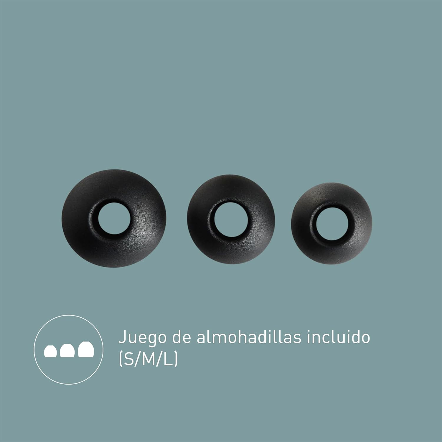 Auscultadores Intra-auriculares Panasonic RP-HJE125/ Jack 3.5/ Preto - Imagem 5