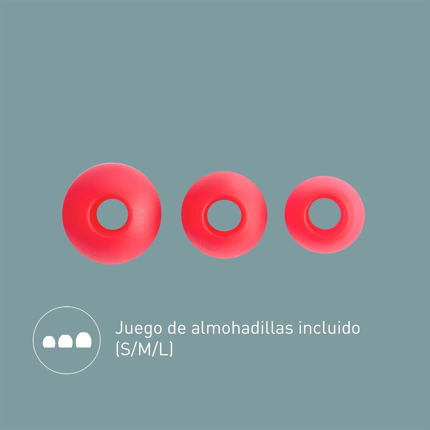 Auriculares Intra-auriculares Panasonic RP-HJE125/ Jack 3.5/ Vermelhos - Imagem 4