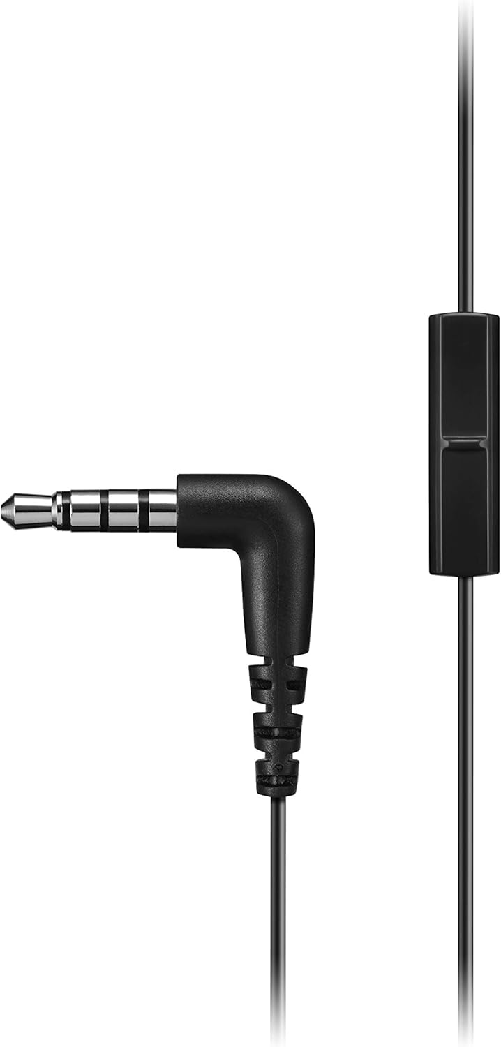 Auscultadores Intra-auriculares Panasonic RP-TCM55/ com Microfone/ Jack 3.5/ Pretos - Imagem 4