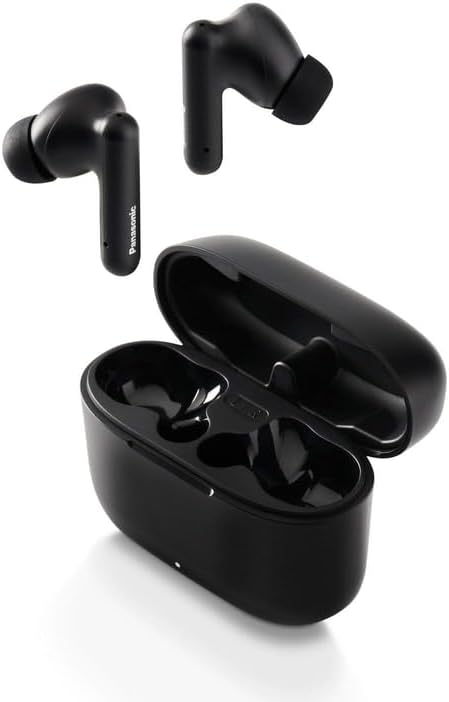 Auriculares Bluetooth Panasonic RZ-B110W com estojo de carga/ Autonomia 6h/ Pretos