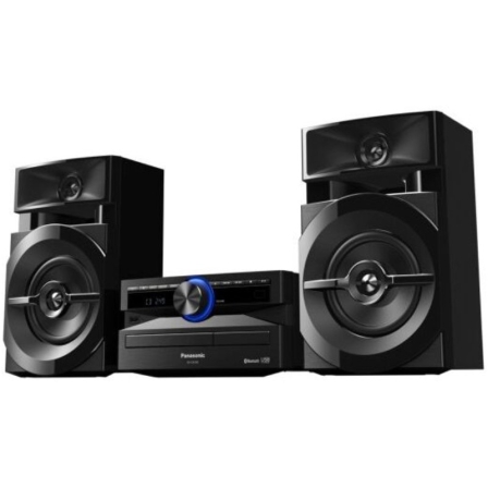 Sistema de Micro Som Panasonic SC-UX100E-K 300W Bluetooth USB CD Preto - Imagem 2
