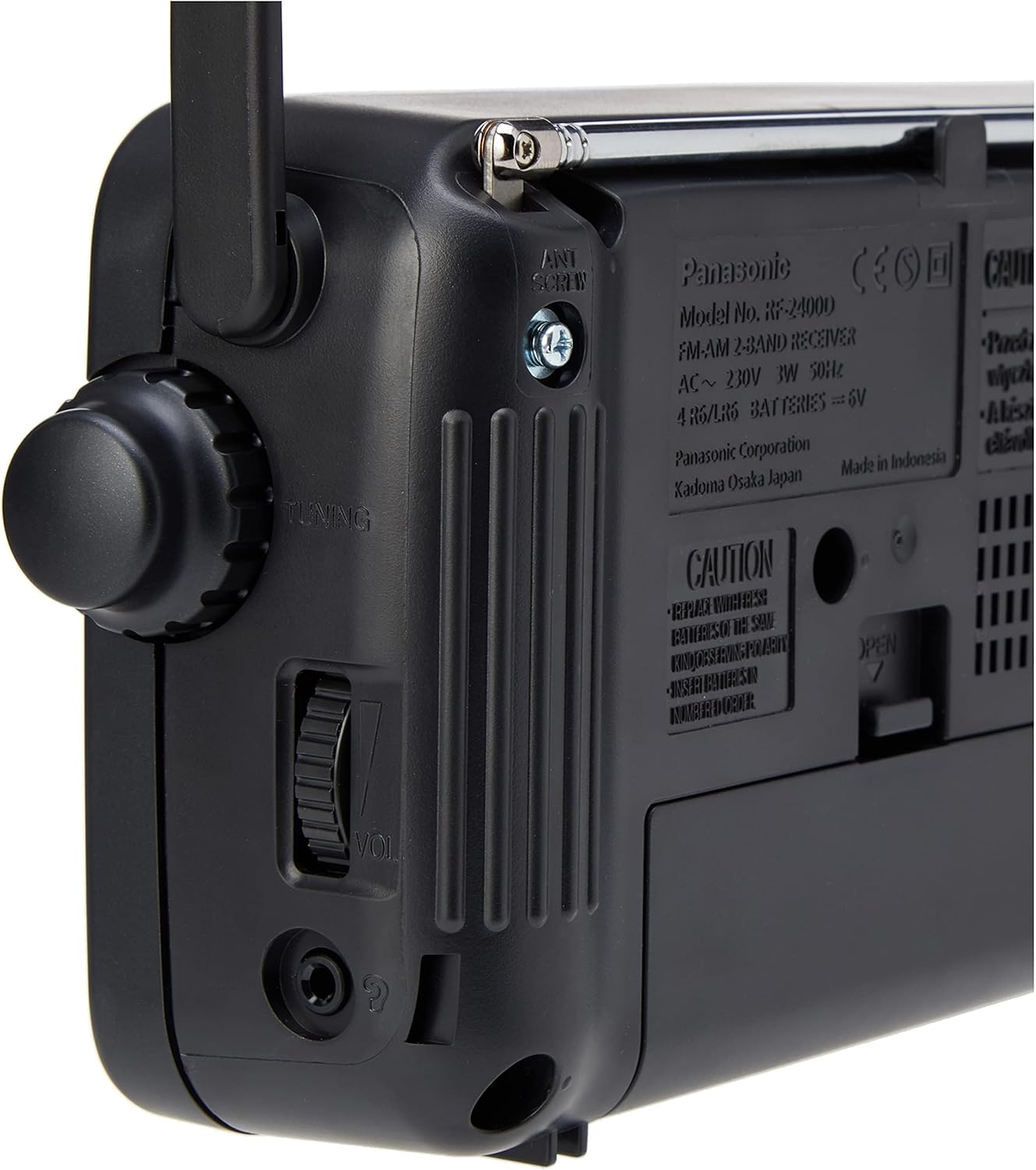 Rádio Portátil Panasonic RF-2400DEG-K/ Preto - Imagem 4