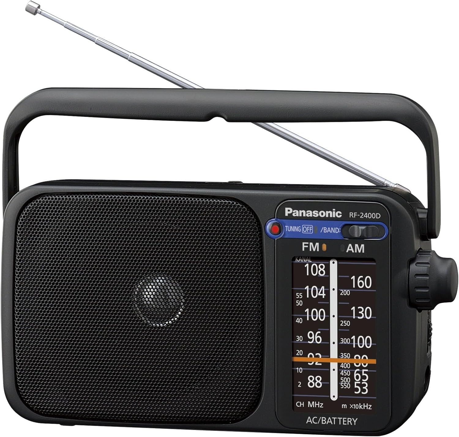 Rádio Portátil Panasonic RF-2400DEG-K/ Preto - Imagem 7