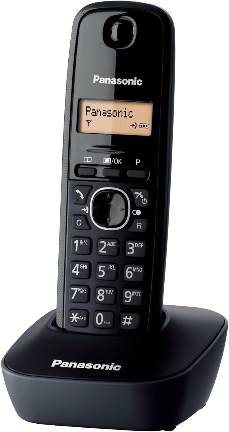 Telefone Sem Fios Panasonic KX-TG1611/ Preto