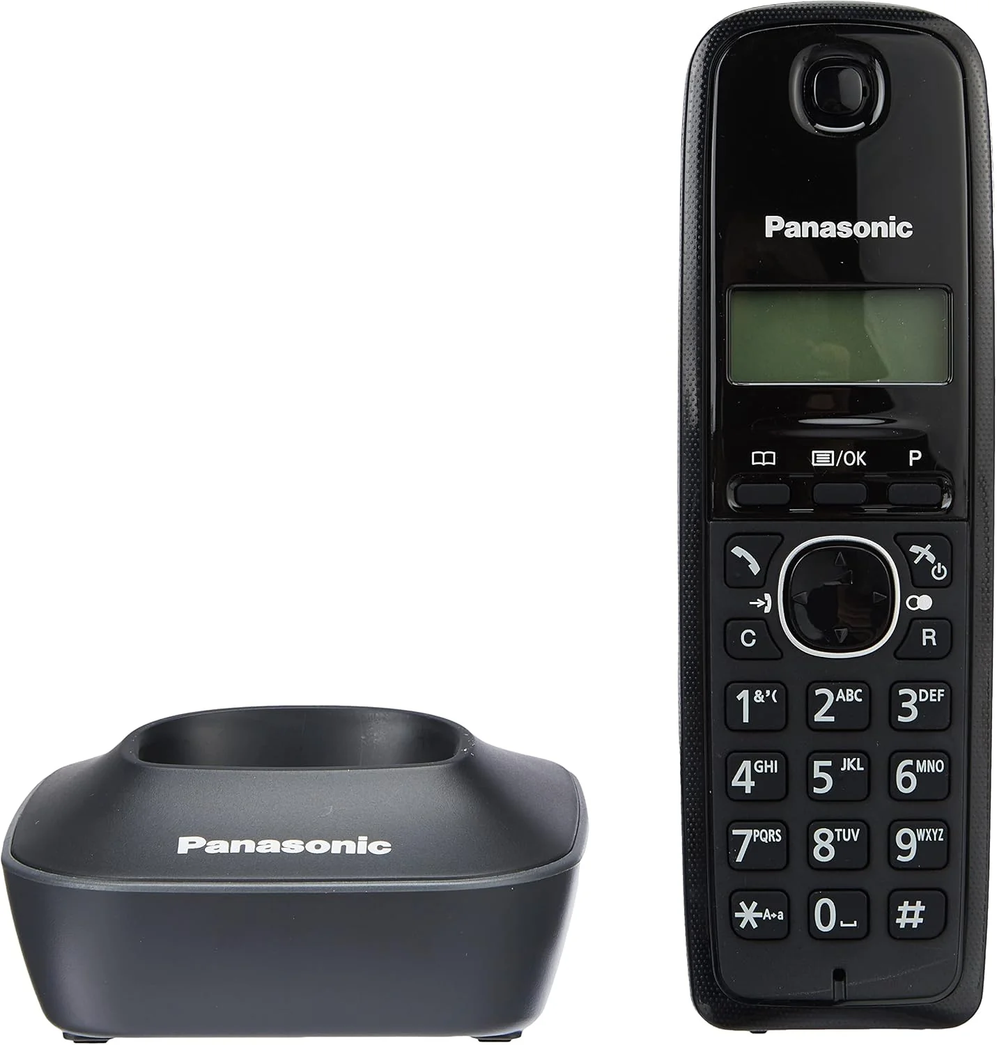 Telefone Sem Fios Panasonic KX-TG1612SP1 Pack Duo LCD Retroiluminado Agenda 50 Contactos Preto - Imagem 4