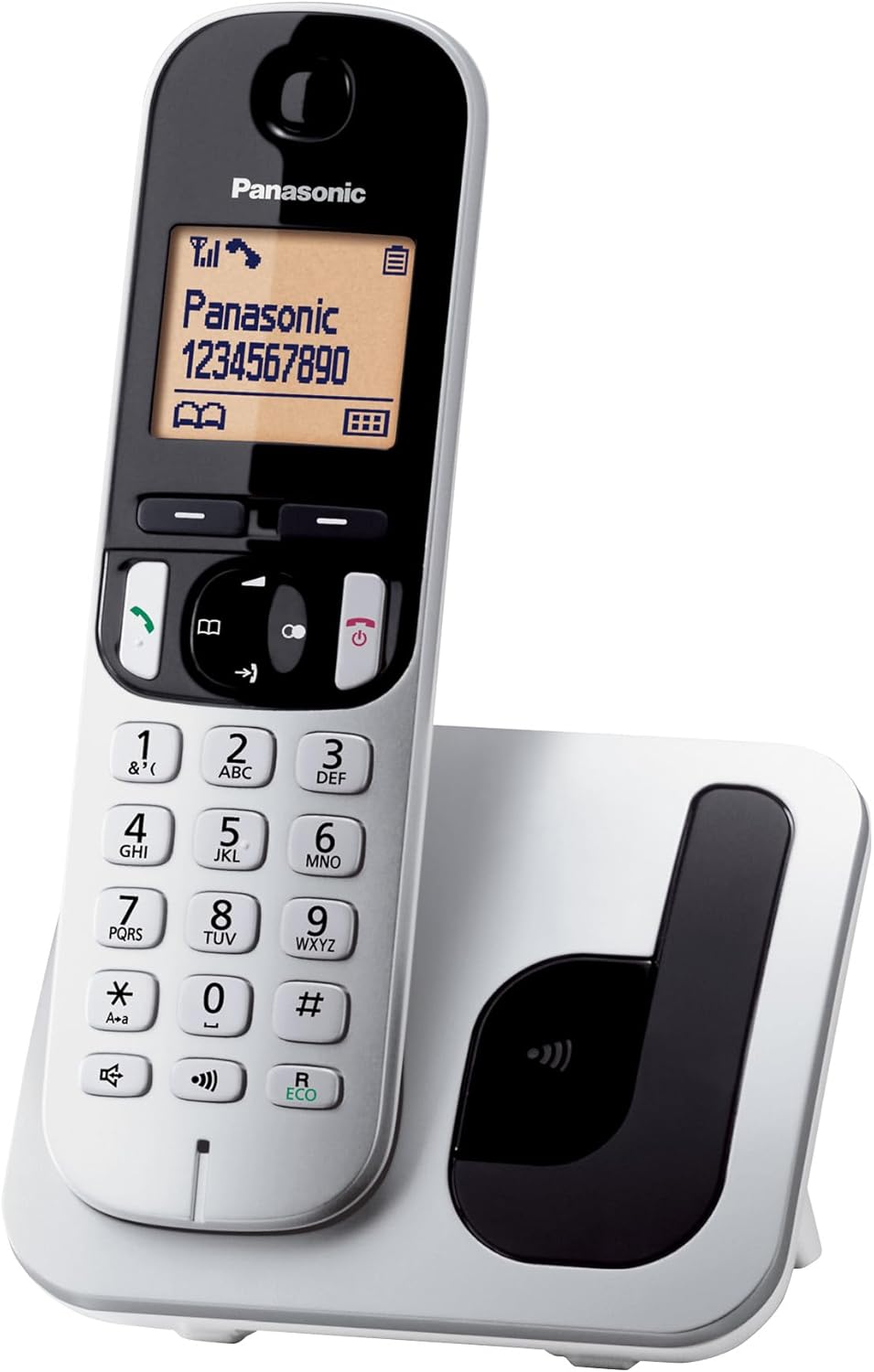 Telefone Sem Fios Panasonic KX-TGC210SP/ Prateado - Imagem 1