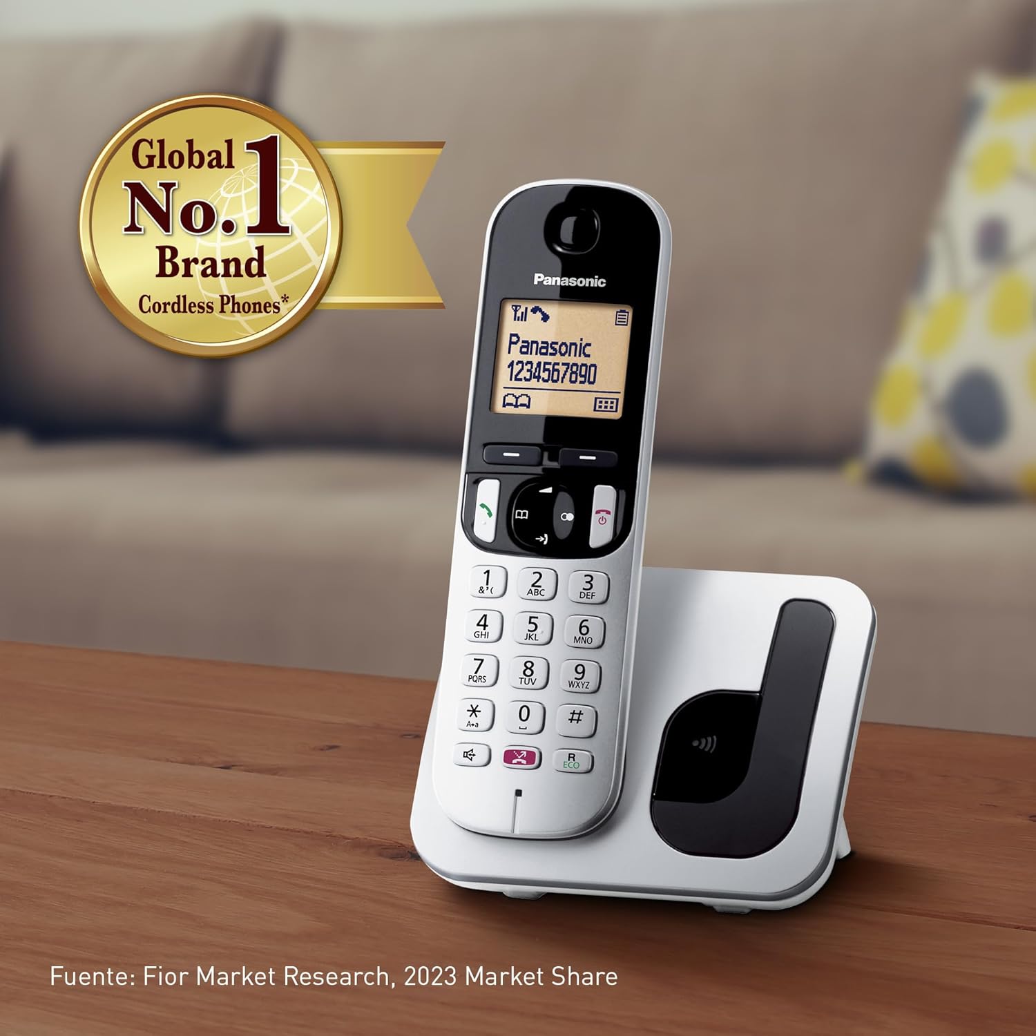 Telefone Sem Fios Panasonic KX-TGC250SPS/ Prateado - Imagem 7