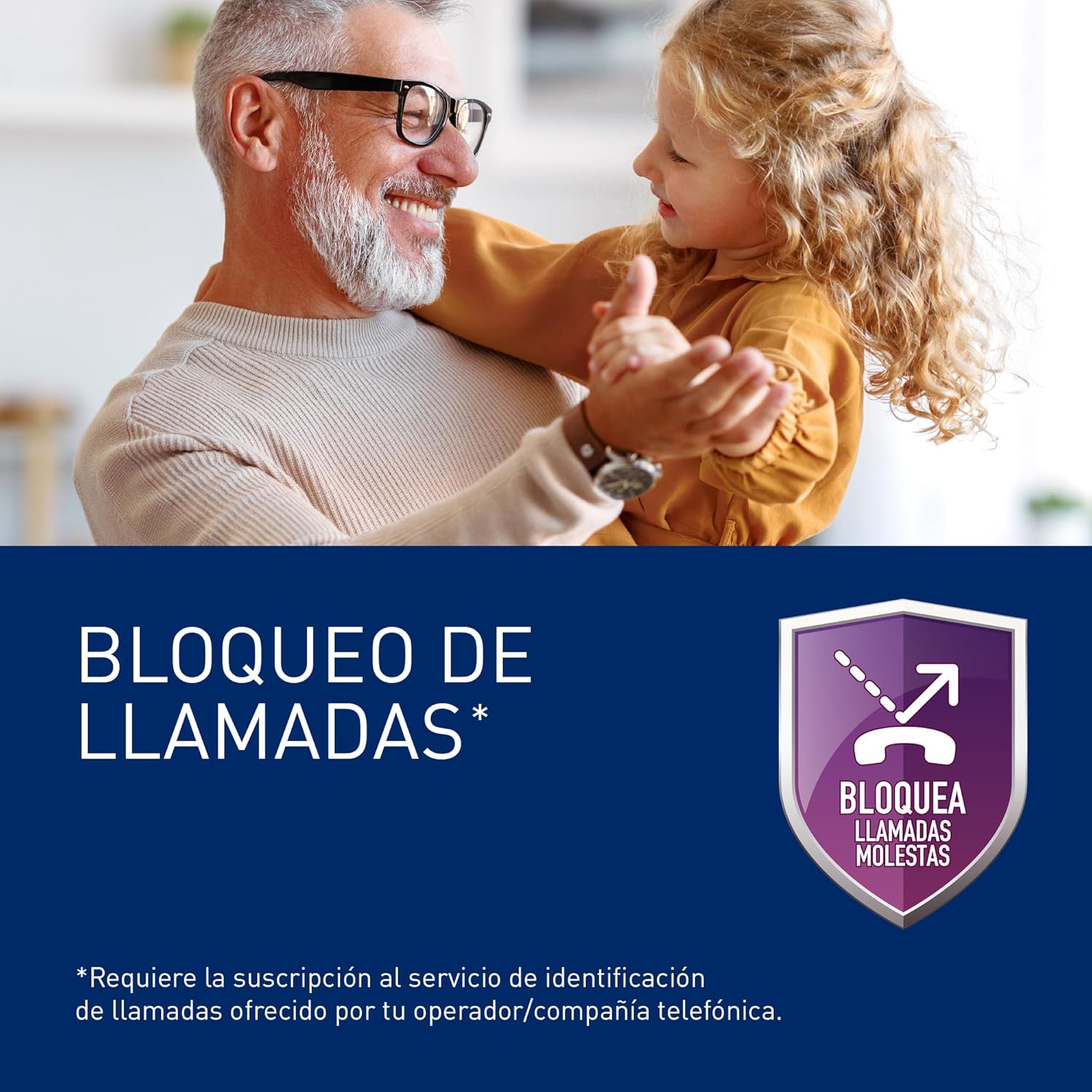 Telefone Sem Fios Panasonic KX-TGC250SPS/ Prateado - Imagem 3