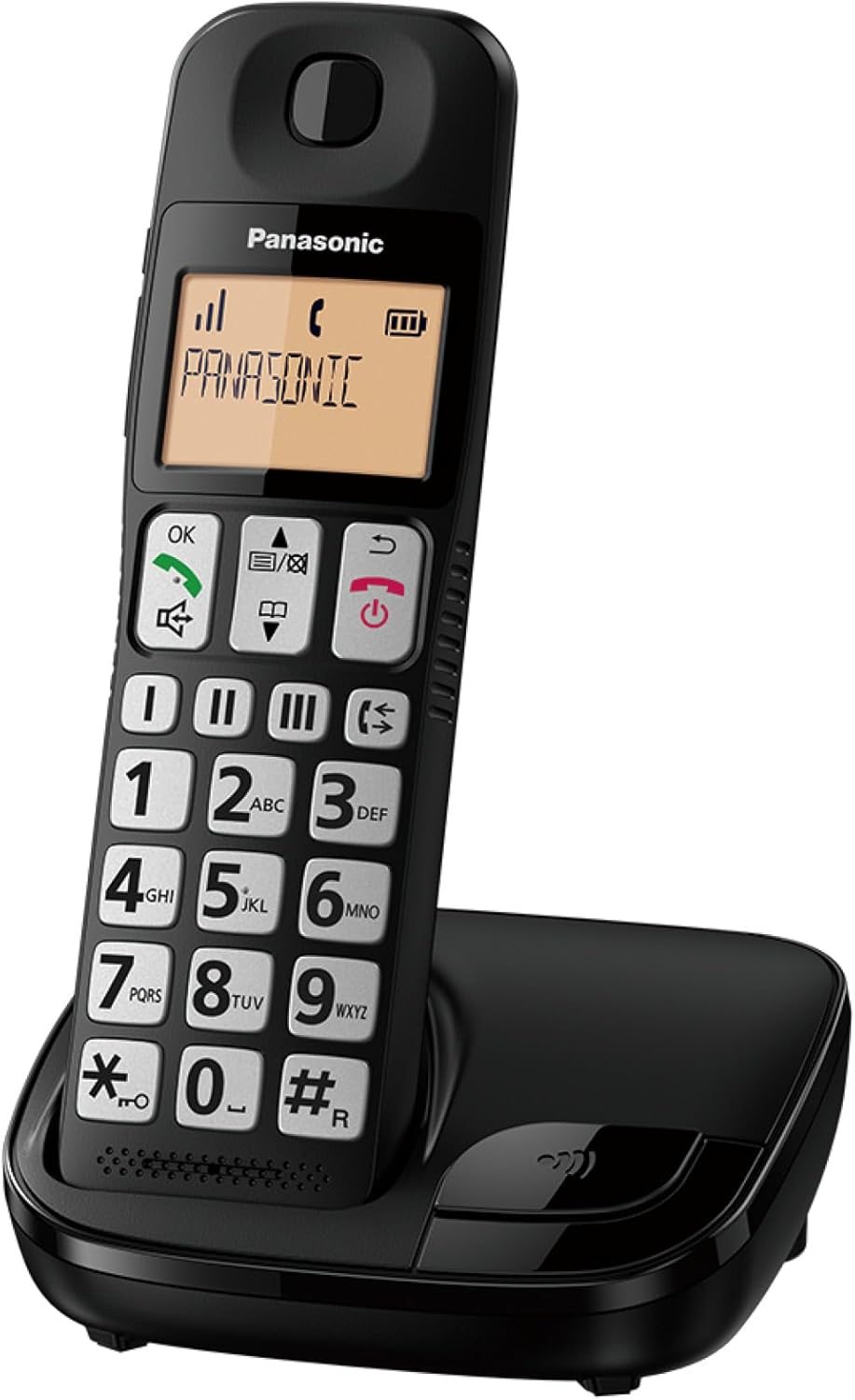 Telefone Sem Fios Panasonic KX-TGE310SP/ Preto