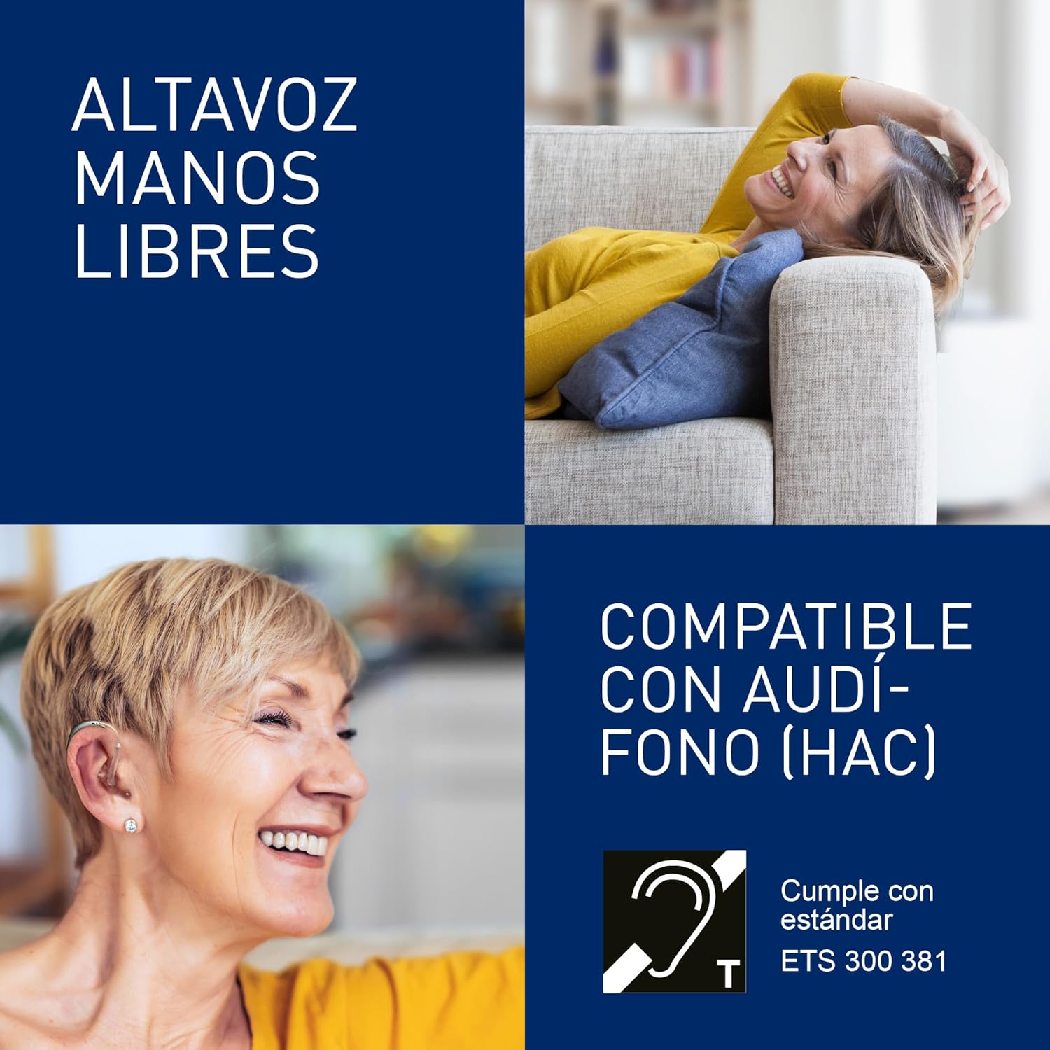 Telefone Sem Fios Panasonic KX-TGE310SP/ Preto - Imagem 5