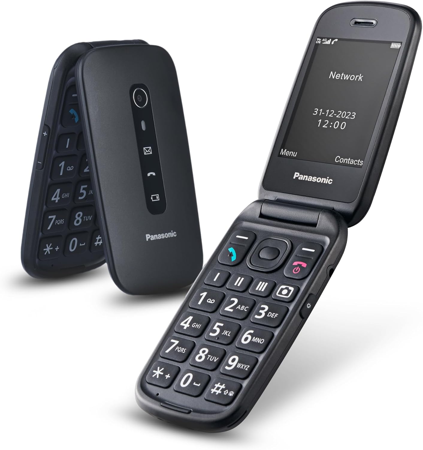 Telemóvel Panasonic KX-TU550 para Idosos / Preto