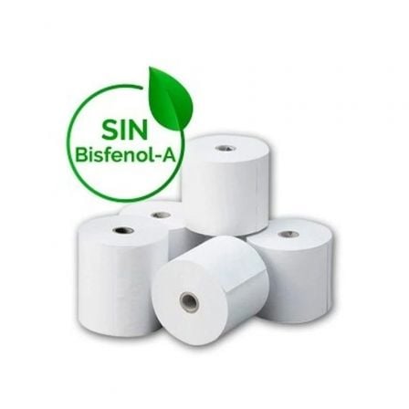 Caixa de Rolos Papel Térmico Genérico 80x60 BPAF/ 80 x 60mm/ 80 unidades